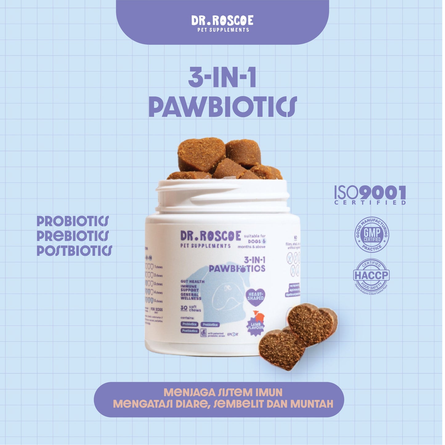 3-in-1 Pawbiotics